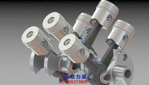 對動式機型壓縮機曲軸